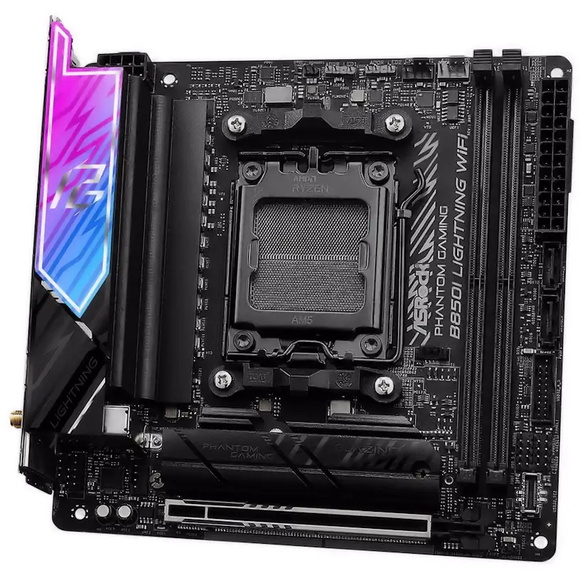 Montaje Placa Base ASRock B850I Lightning WIFI Ciudad Puerta de Hierro Ciudad Puerta de Hierro Gaming - Montaje Placa Base ASRock B850I Lightning WIFI Ciudad Puerta de Hierro