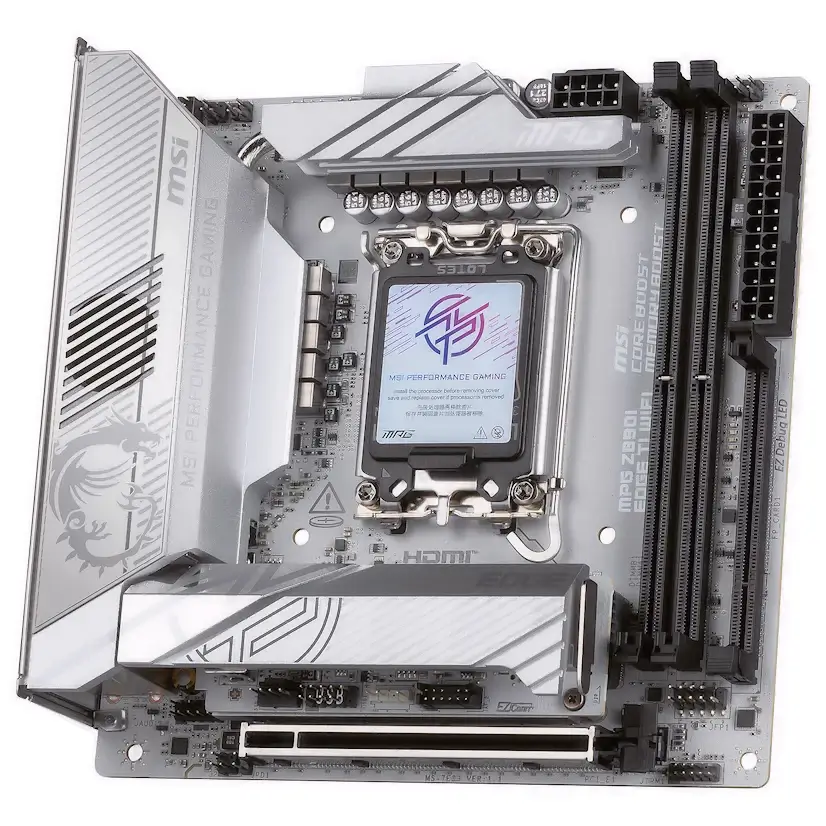 Montaje Placa Base MSI MPG Z890I EDGE TI WIFI Gaming PC Ciudad Puerta de Hierro Montaje Placa Base MSI MPG Z890I EDGE TI WIFI Gaming PC Ciudad Puerta de Hierro